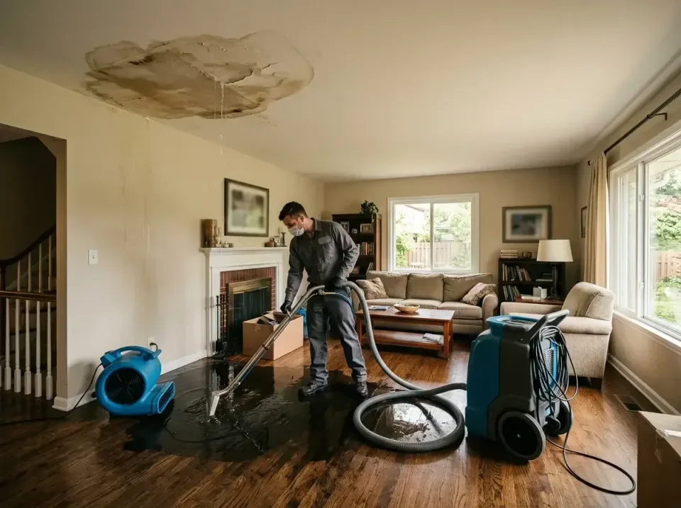 attic-pipe-burst-ceiling-drip-008 — frequently asked questions, Water Damage Restoration & Carpet Care in Santa Barbara, CA